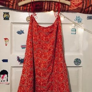 •nasty gal• red mini dress